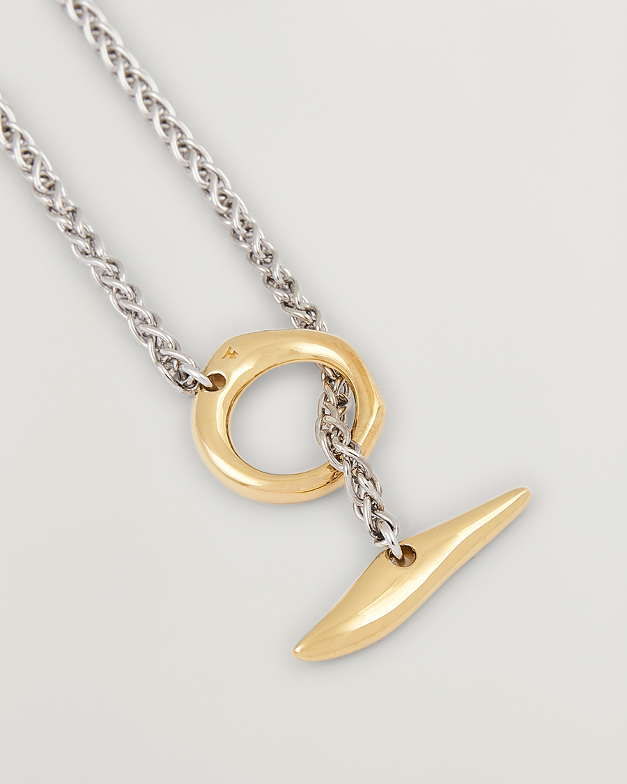 Herr | Tom Wood Robin Bracelet Duo Silver/Gold | Tom Wood | Robin Bracelet Duo Silver/Gold