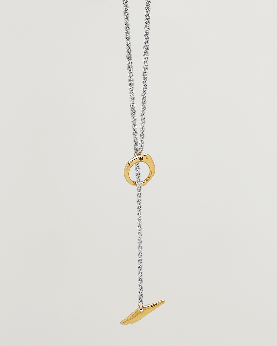 Herr | Tom Wood Robin Chain Duo Silver/Gold | Tom Wood | Robin Chain Duo Silver/Gold