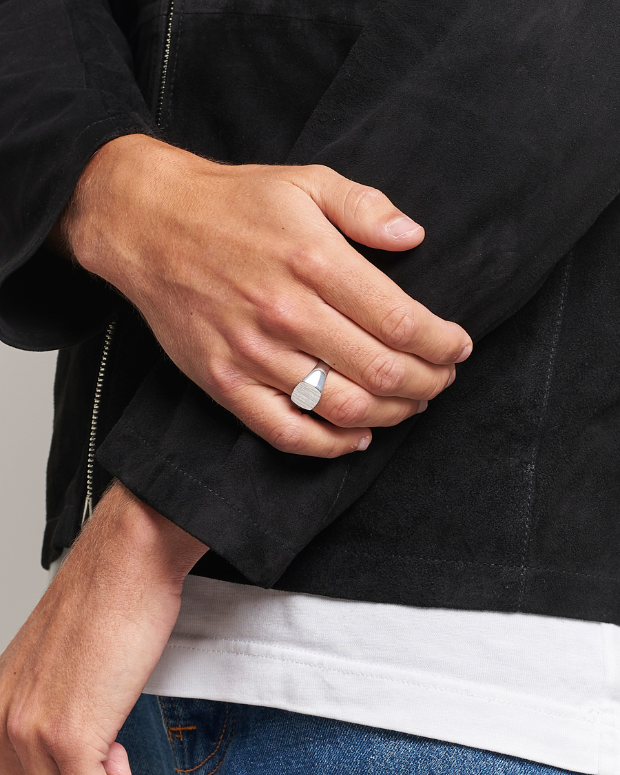 Herr | Smycken | Tom Wood | Kay Ring Satin Silver