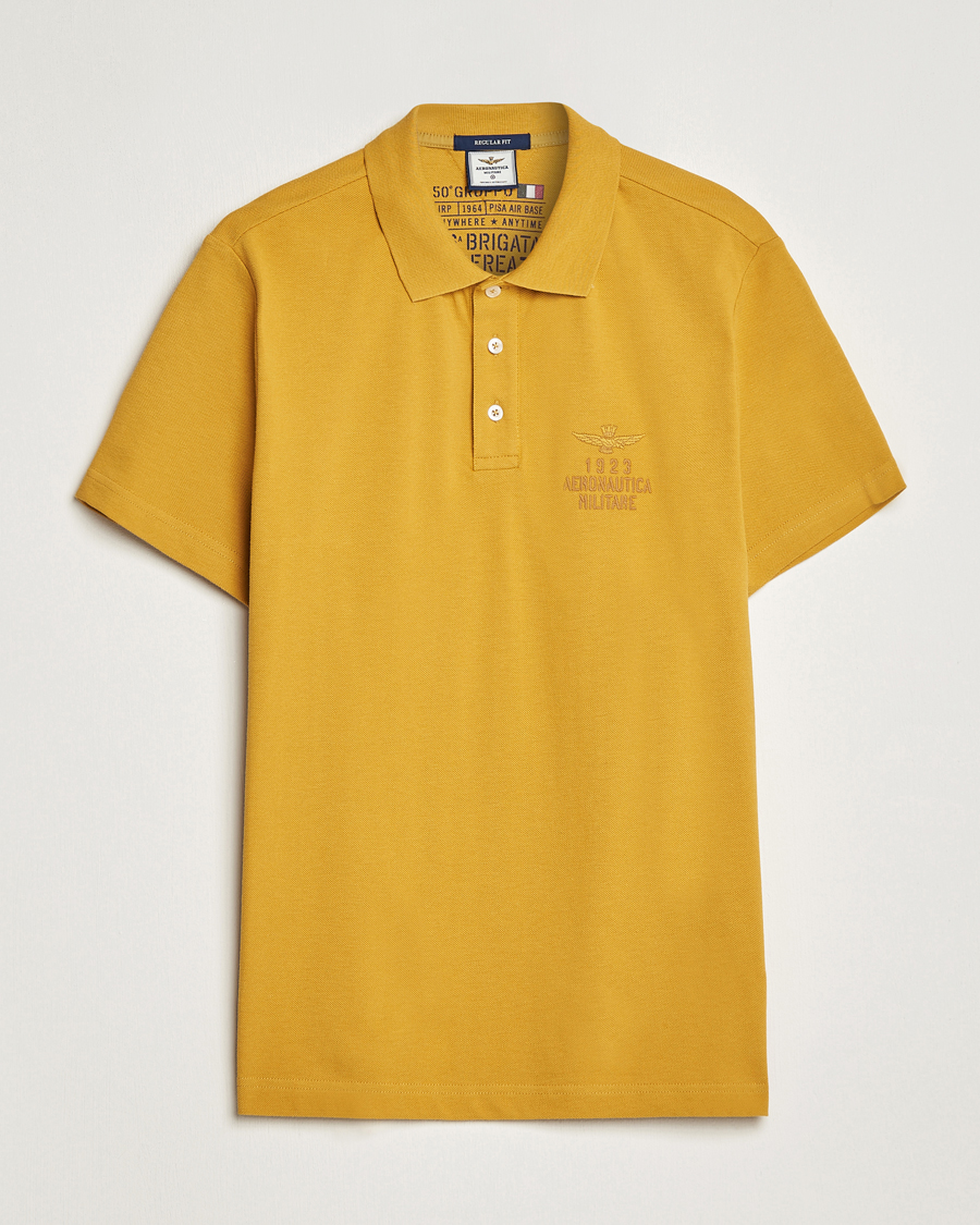 Herr | Pikéer | Aeronautica Militare | PO1705 Polo Yellow
