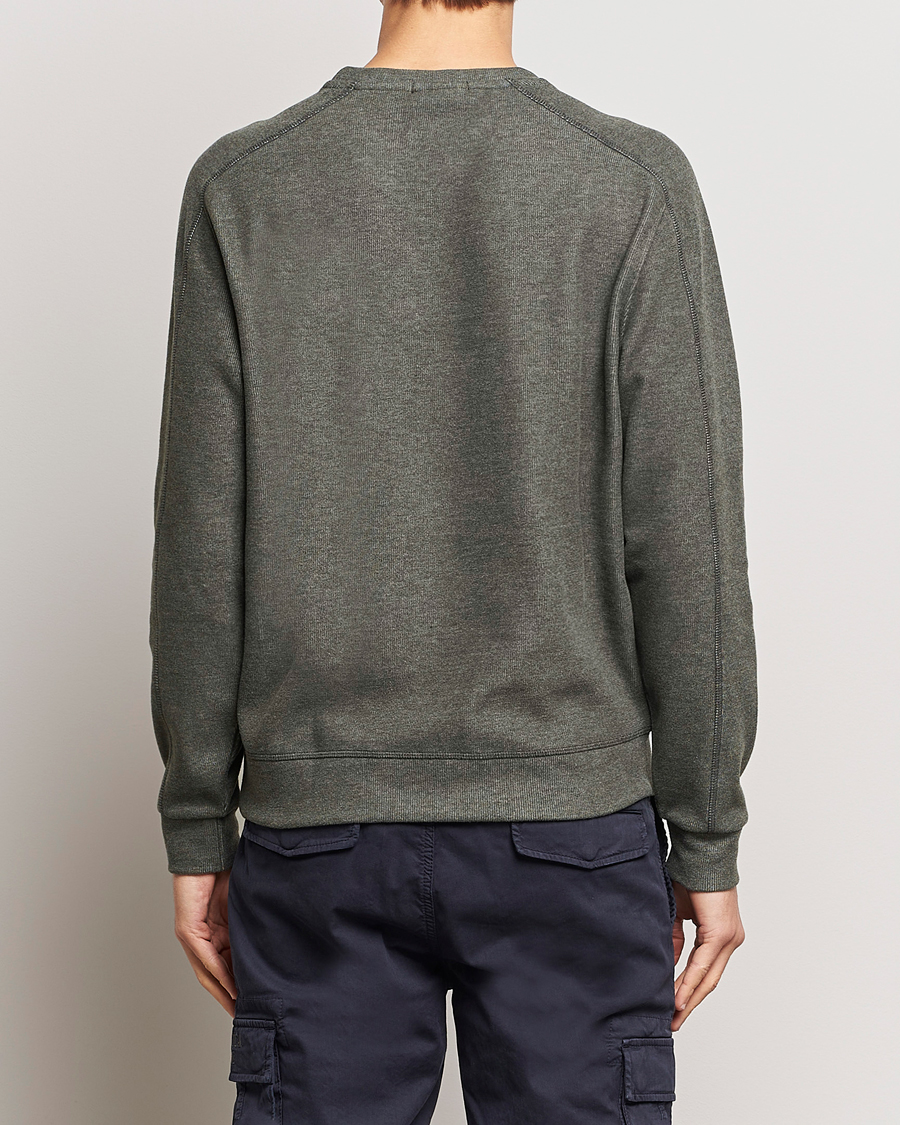 Herr | Tröjor | Aeronautica Militare | Felpa Cotton Sweatshirt Olive Green