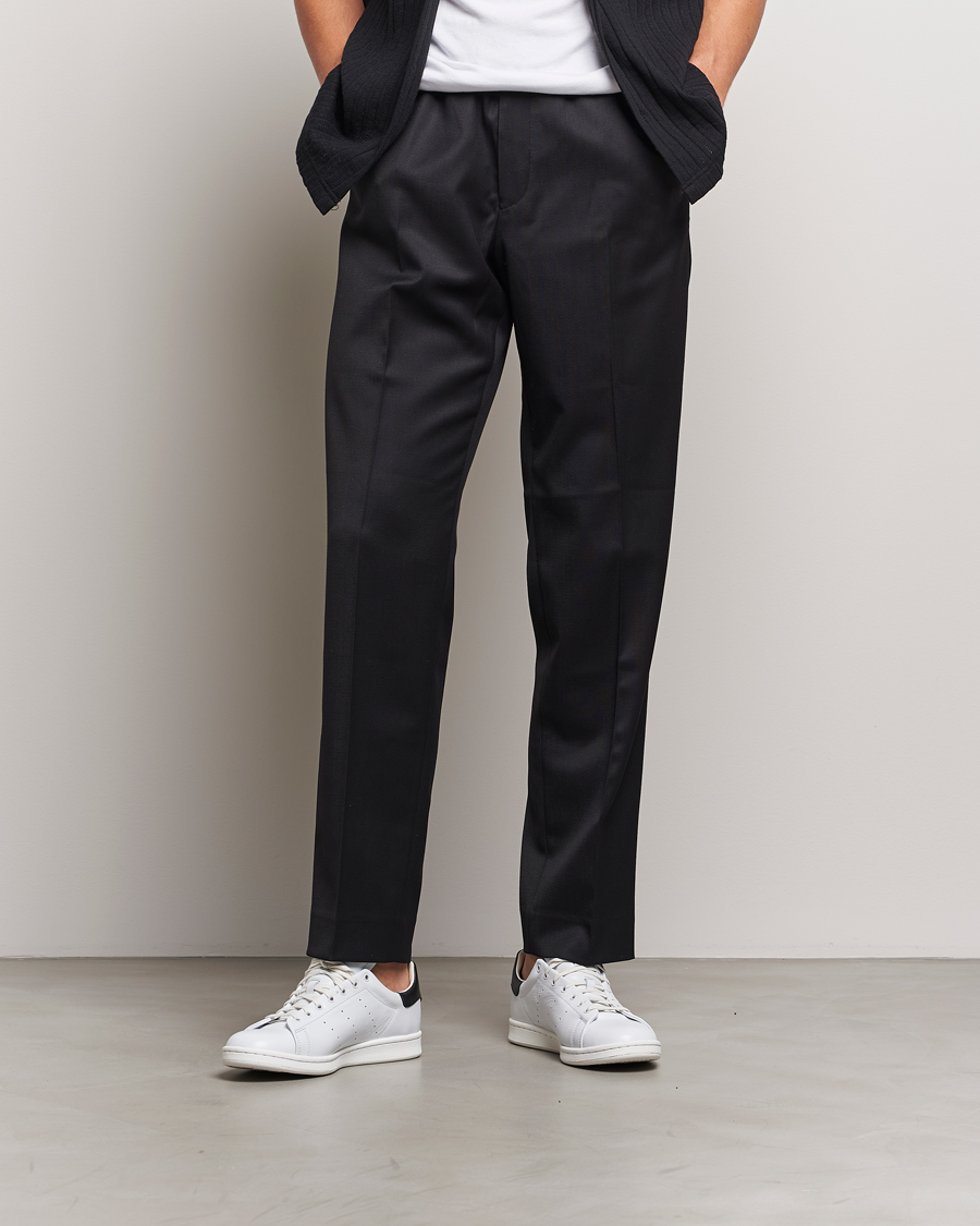 Herr | adidas Originals Stan Smith Lux Sneaker White/Black | adidas Originals | Stan Smith Lux Sneaker White/Black