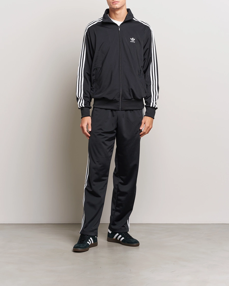 Herr | Tröjor | adidas Originals | Firebird Full Zip Black/White