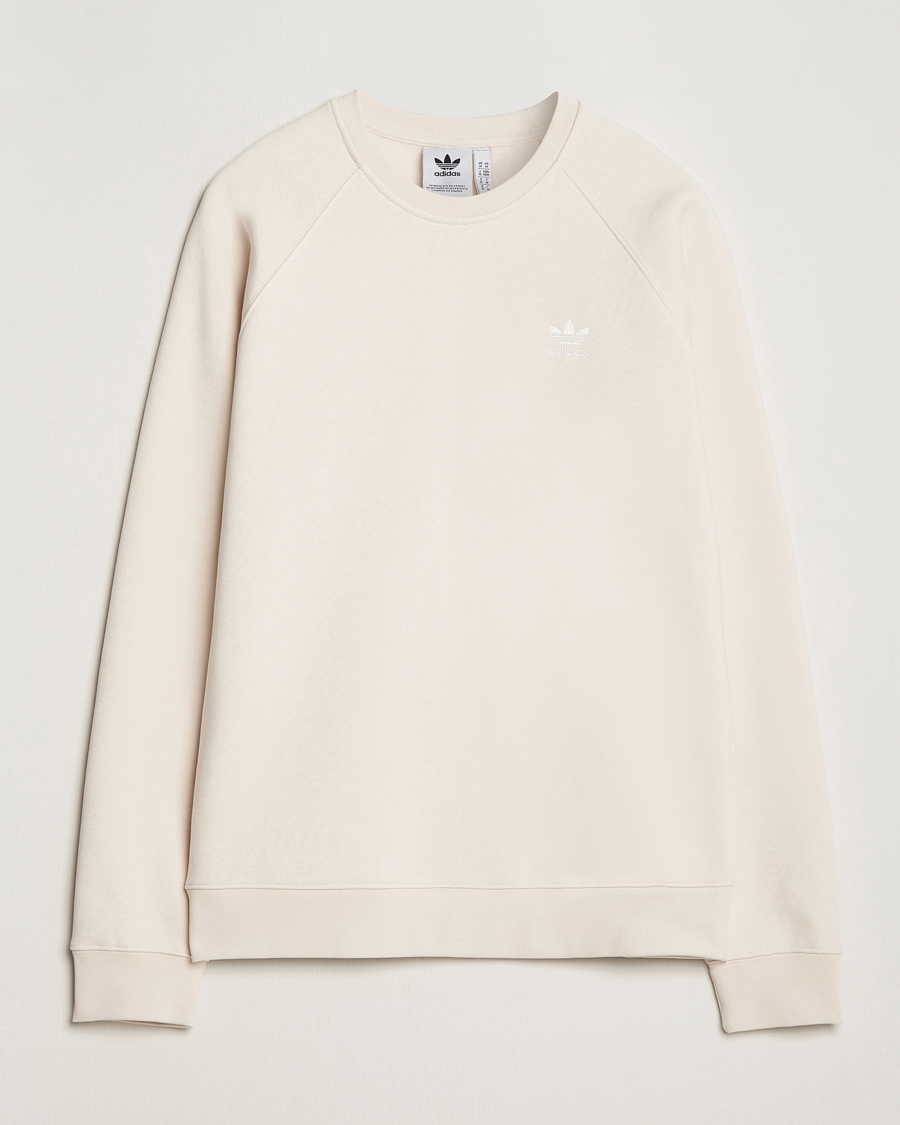 Herr | Tröjor | adidas Originals | Essential Crew Neck Sweatshirt Won White