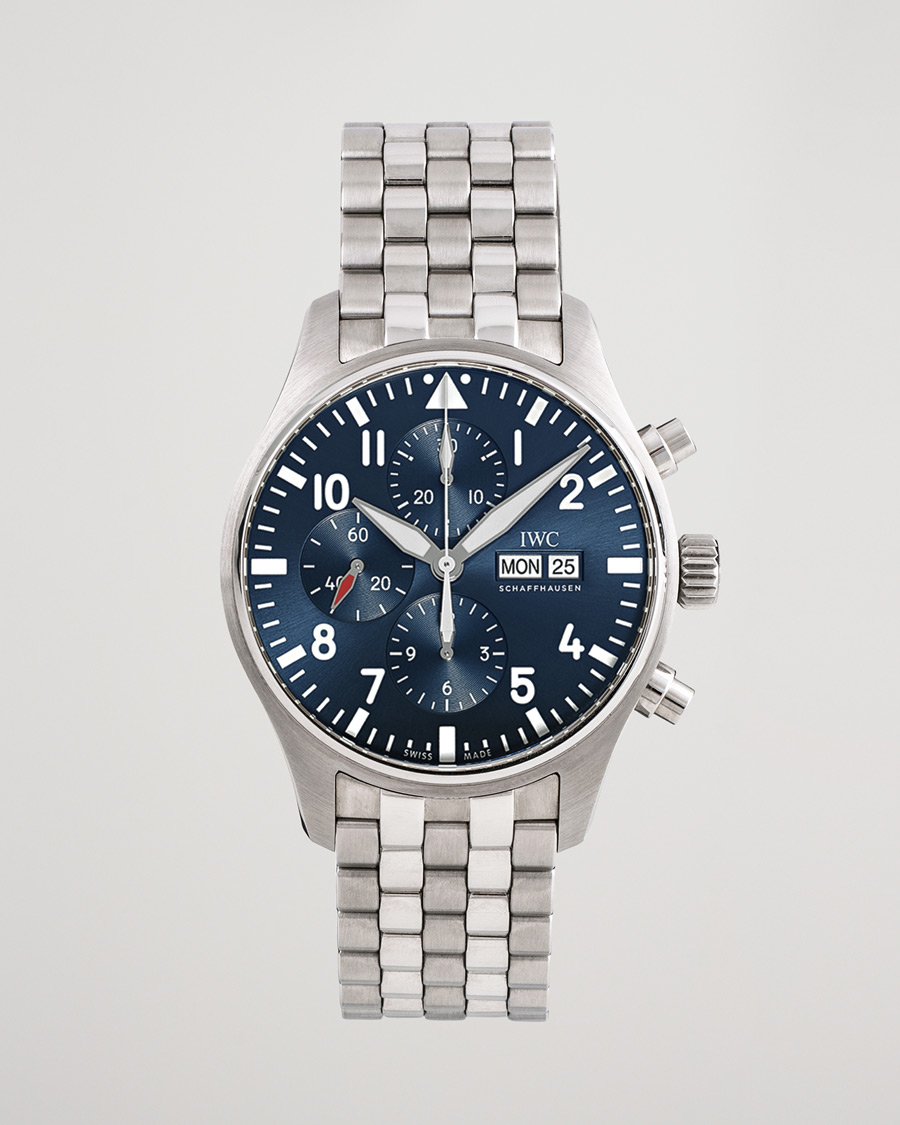 Herr | IWC Pre-Owned Le petit Steel IW3777-17 Blue | IWC Pre-Owned | Le petit Steel IW3777-17 Blue