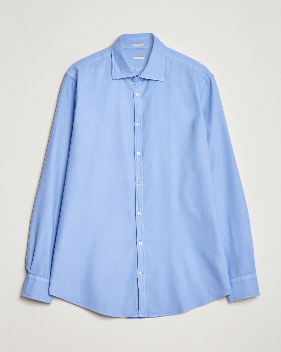 Herr | Skjortor | Massimo Alba | Genova Vajella Flannel Shirt Capri