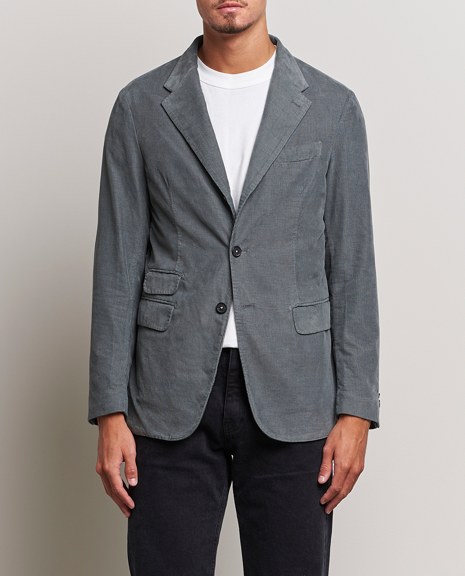 Herr | Massimo Alba | Massimo Alba | Baby Corduroy Blazer Smoke