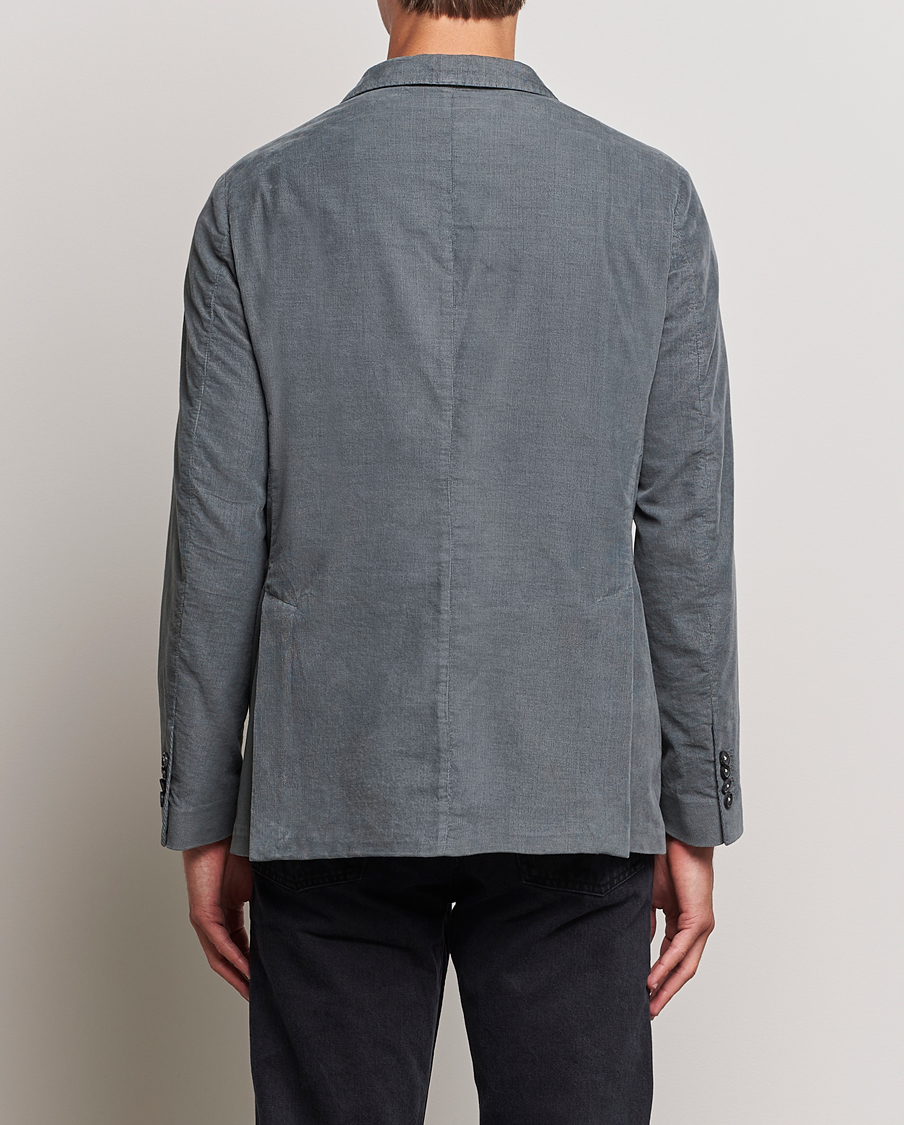 Herr | Kavajer | Massimo Alba | Baby Corduroy Blazer Smoke