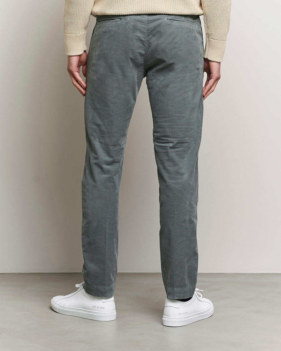 Herr | Byxor | Massimo Alba | Baby Corduroy Trousers Smoke