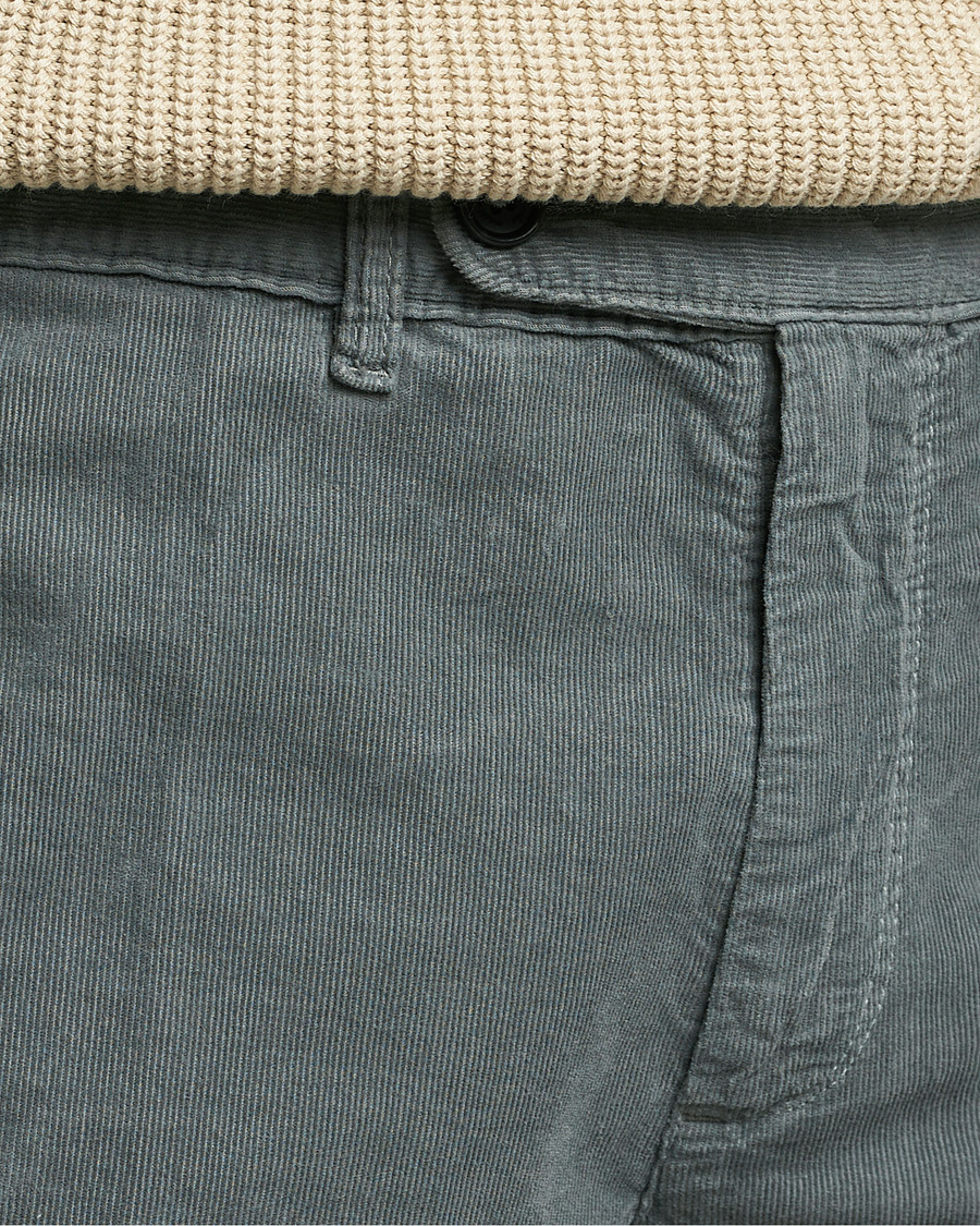 Herr | Byxor | Massimo Alba | Baby Corduroy Trousers Smoke