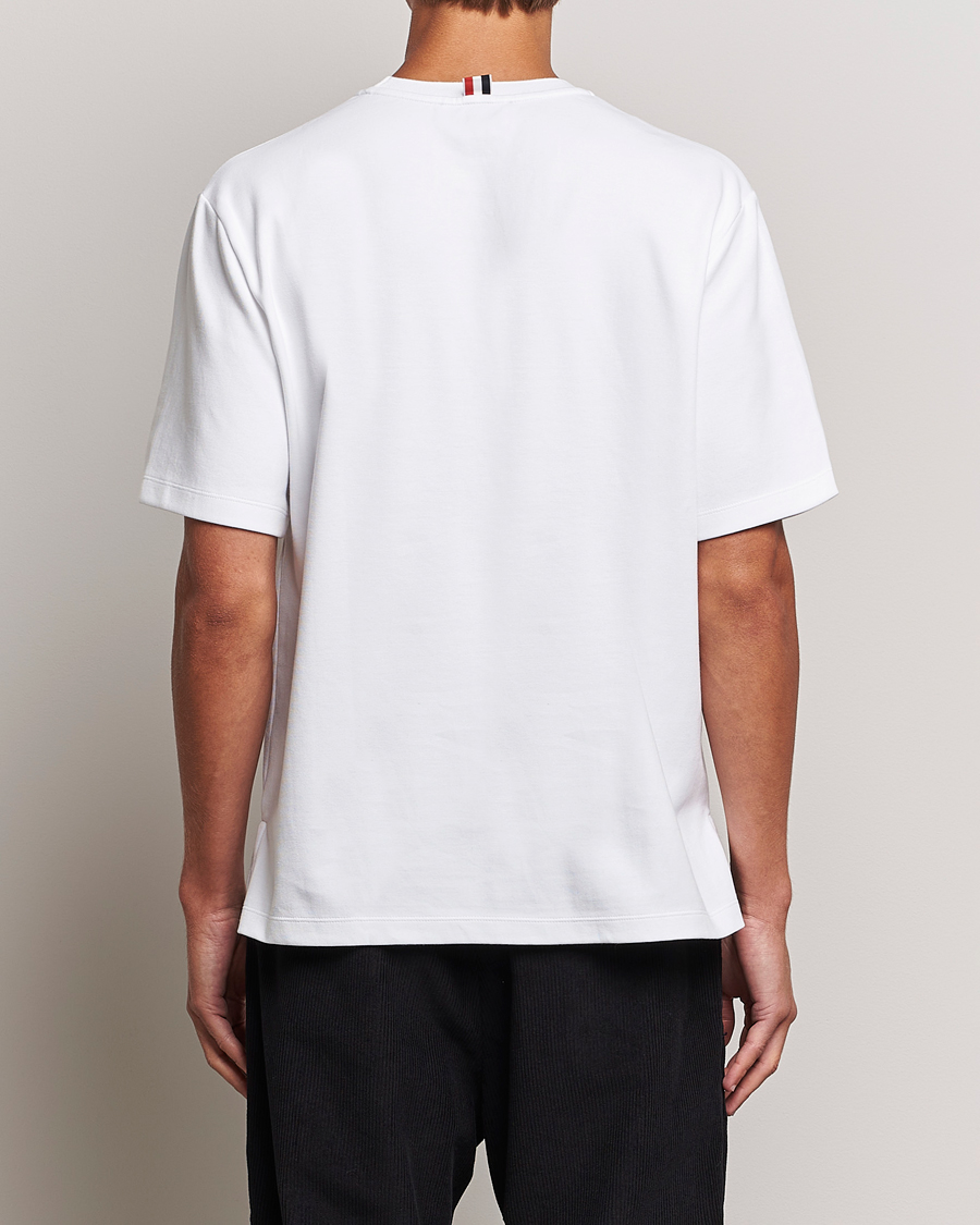 Herr | T-Shirts | Thom Browne | Short Sleeve Pocket T-Shirt White