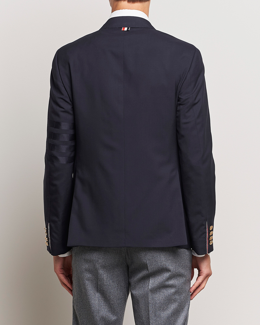 Herr | Kavajer | Thom Browne | Tonal 4 Bar Wool Blazer Navy