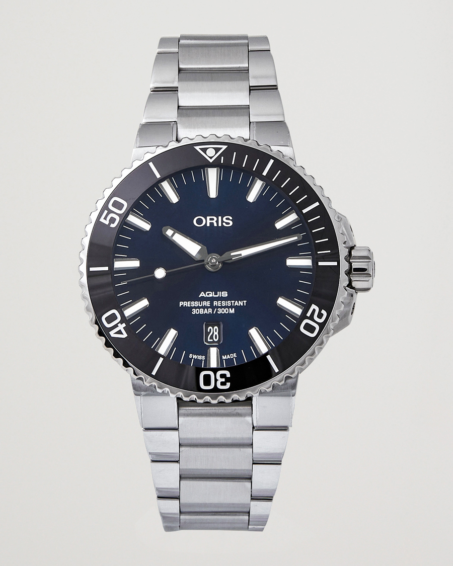 Herr | Oris Aquis Date 43,5mm Blue | Oris | Aquis Date 43,5mm Blue