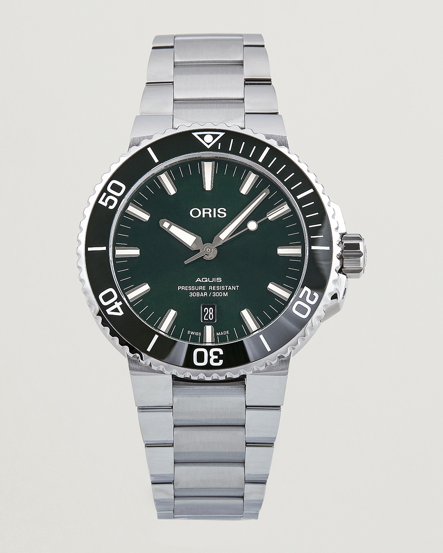 Herr | Oris Aquis Date 43,5mm Green | Oris | Aquis Date 43,5mm Green