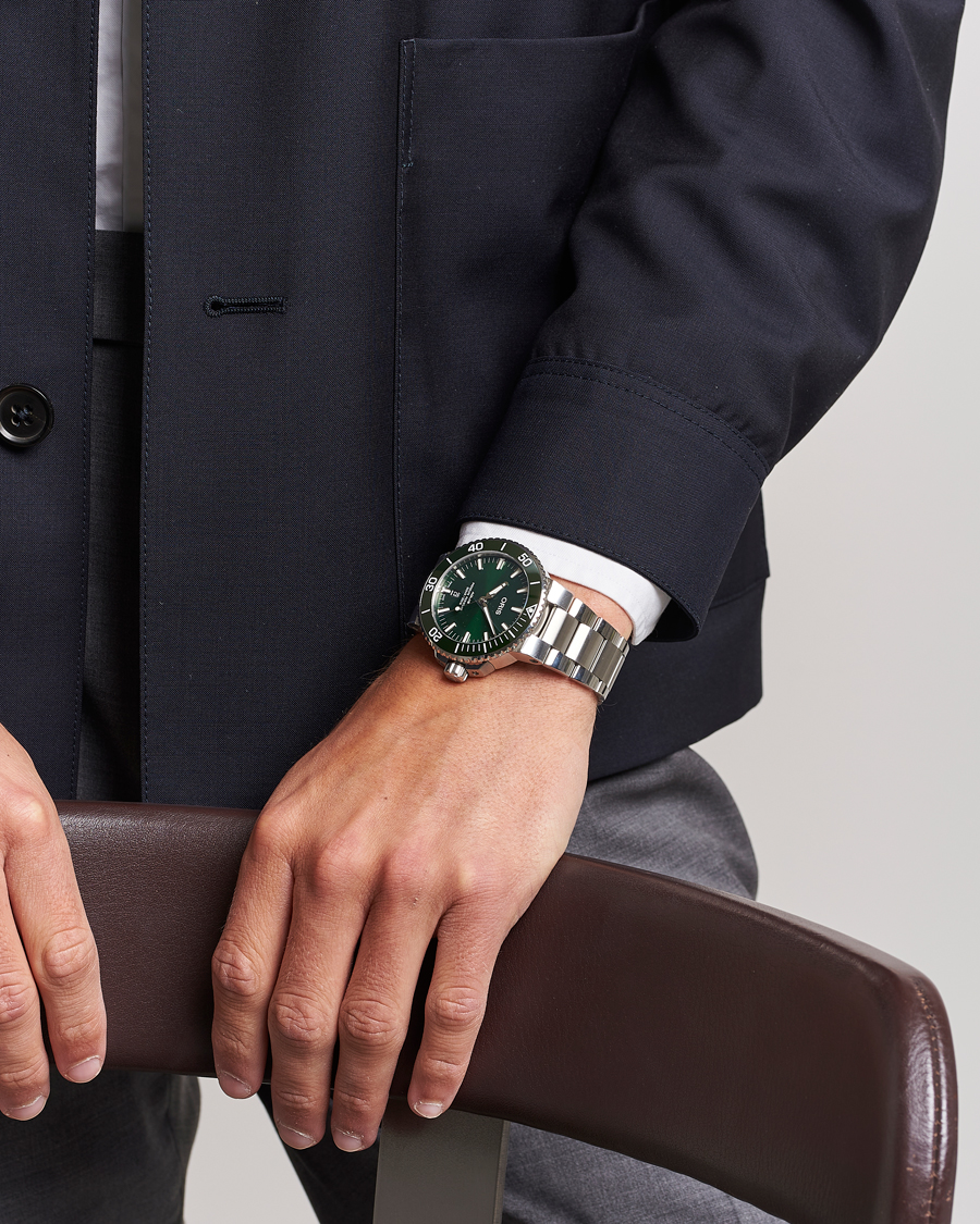 Herr | Oris Aquis Date 43,5mm Green | Oris | Aquis Date 43,5mm Green