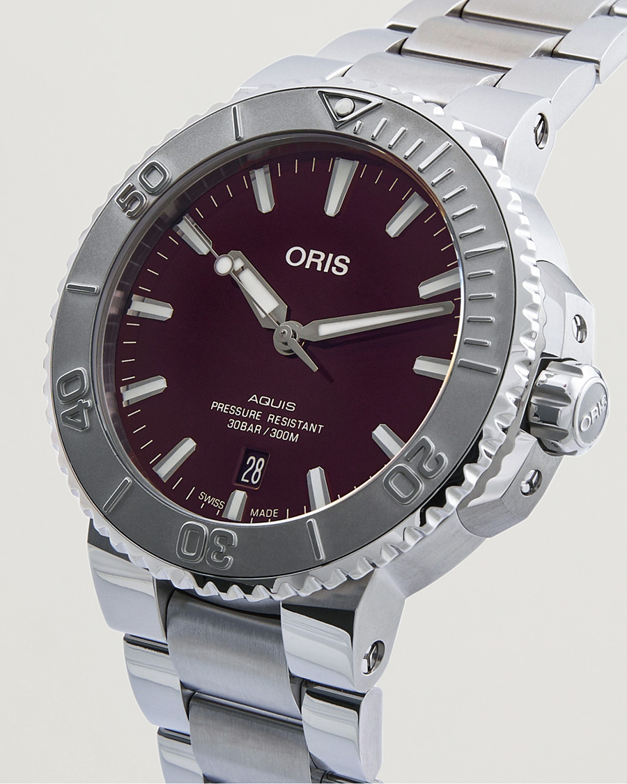 Herr | Oris Aquis Date 41,5mm Cherry | Oris | Aquis Date 41,5mm Cherry