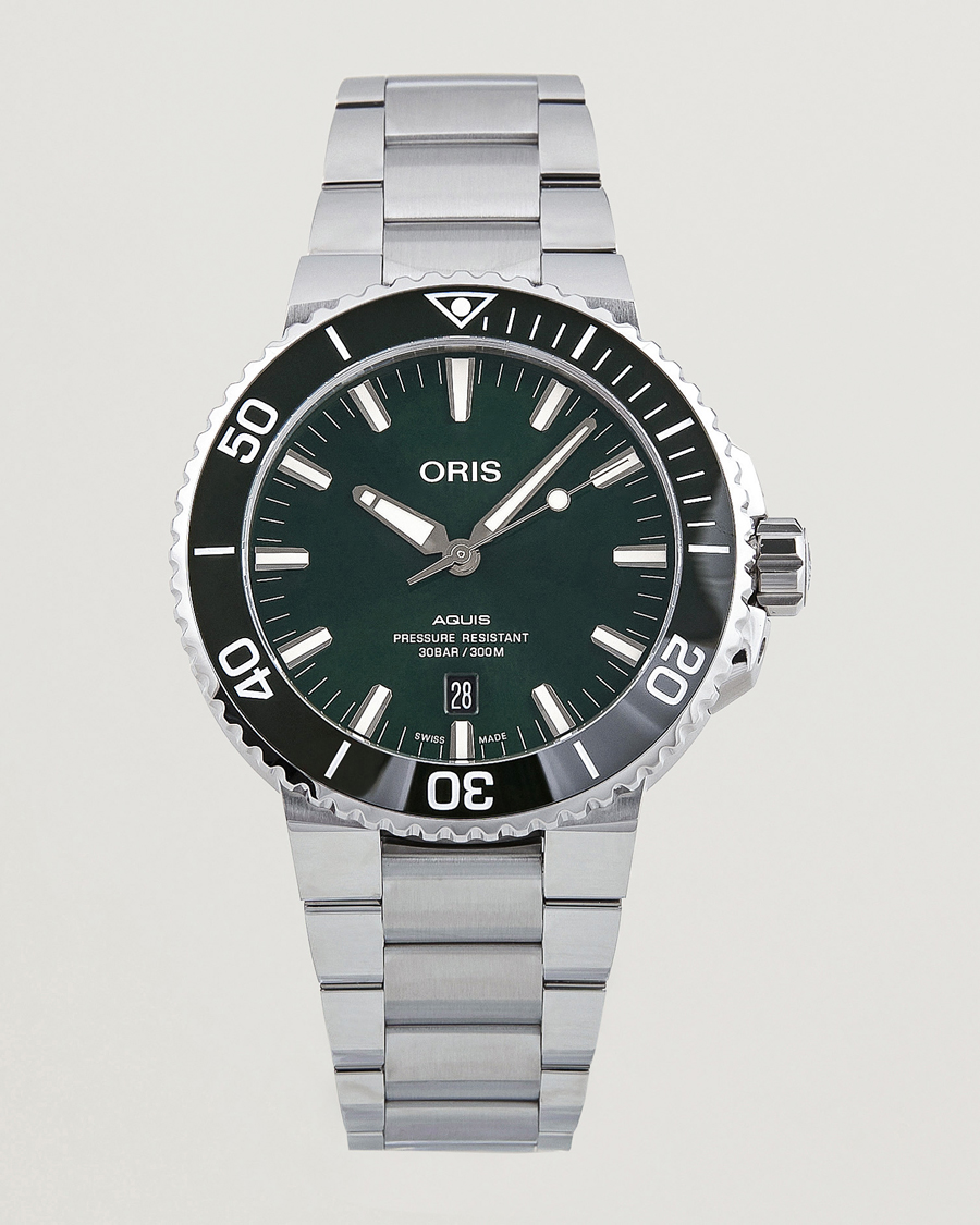 Herr | Oris Aquis Date 41,5mm Green | Oris | Aquis Date 41,5mm Green