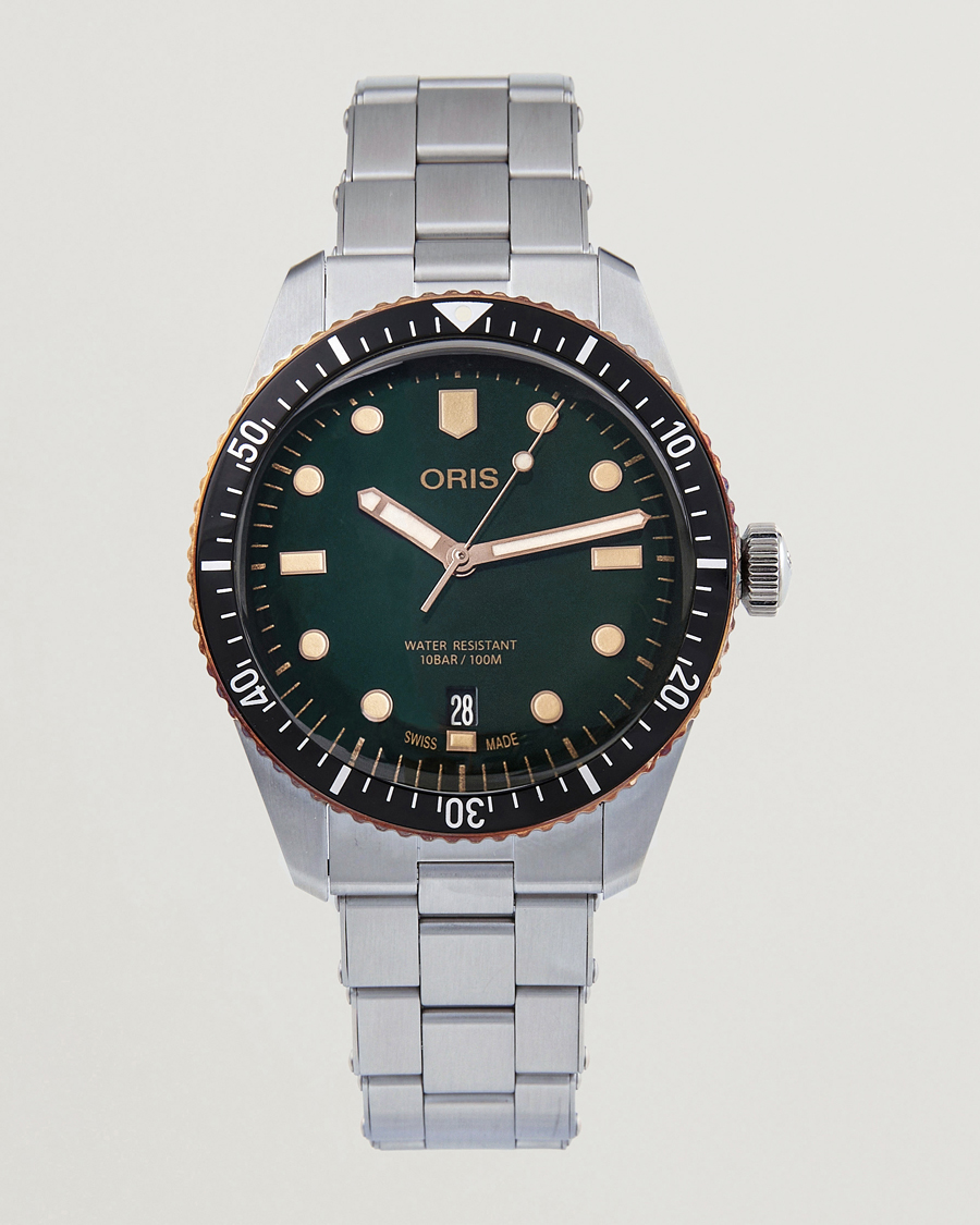 Herr | Oris Divers Sixty-Five 40mm Green | Oris | Divers Sixty-Five 40mm Green