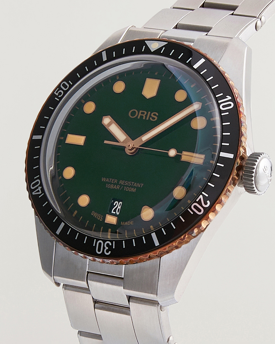Herr | Oris Divers Sixty-Five 40mm Green | Oris | Divers Sixty-Five 40mm Green