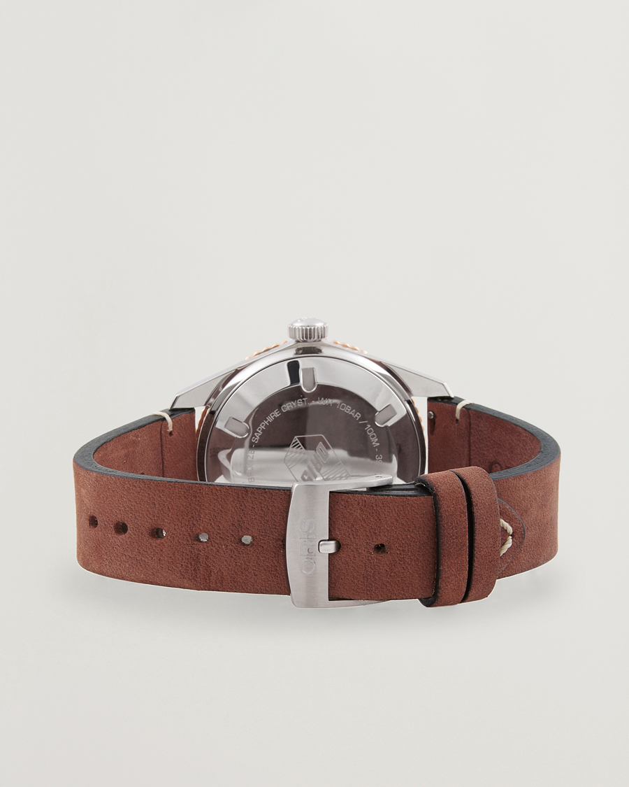 Herr | Oris Divers Sixty-Five 40mm Leather Bracelet Brown | Oris | Divers Sixty-Five 40mm Leather Bracelet Brown