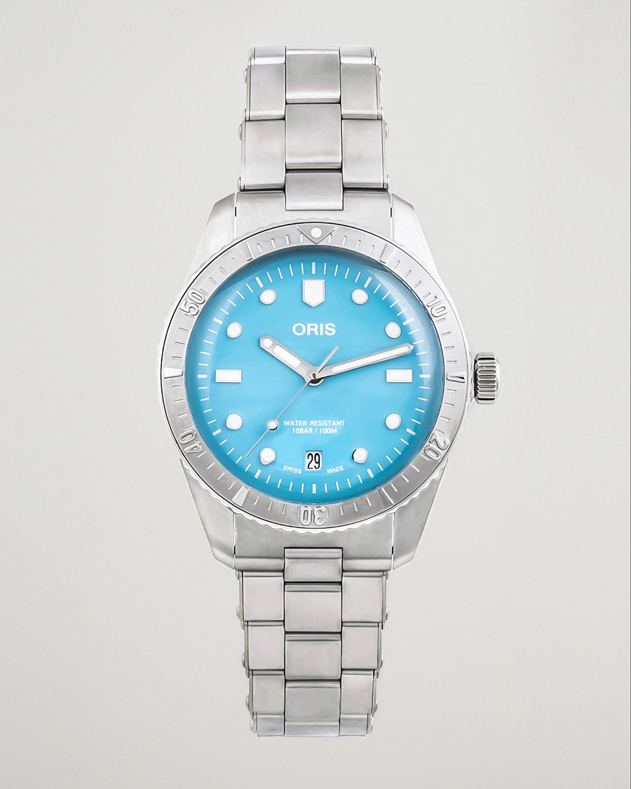 Herr | Oris Divers Sixty-Five 38,5mm Cotton Candy Blue | Oris | Divers Sixty-Five 38,5mm Cotton Candy Blue