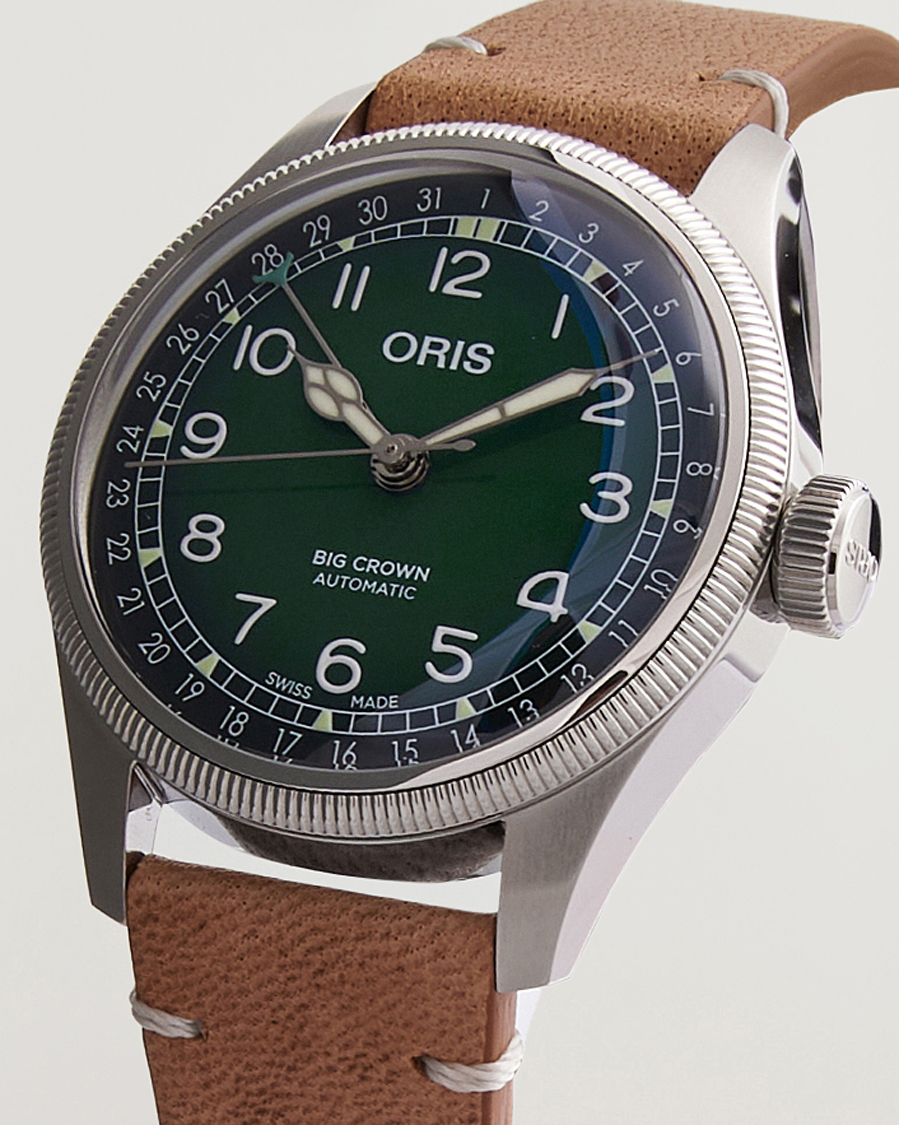 Herr | Oris Big Crown Pointer Date 38mm Green | Oris | Big Crown Pointer Date 38mm Green