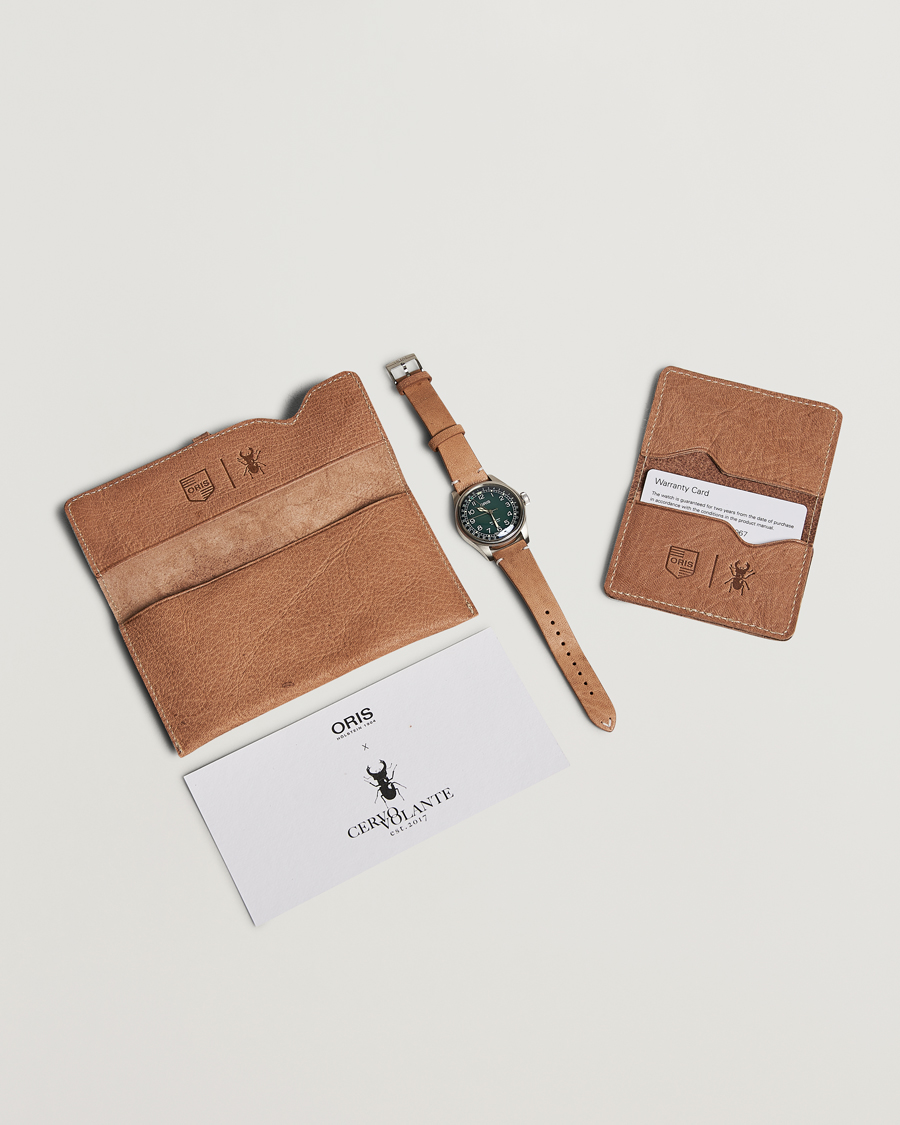 Herr | Oris Big Crown Pointer Date 38mm Green | Oris | Big Crown Pointer Date 38mm Green