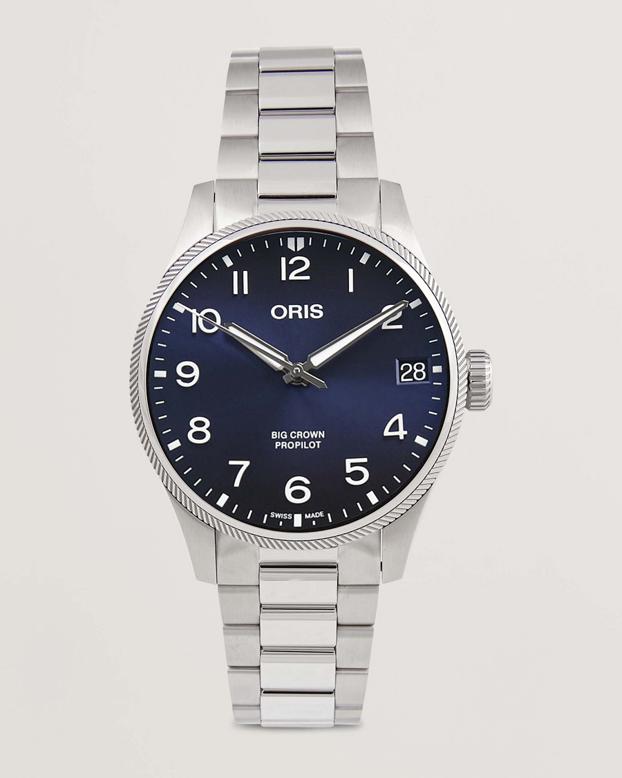 Herr | Oris Big Crown Propilot Date 41mm Blue | Oris | Big Crown Propilot Date 41mm Blue