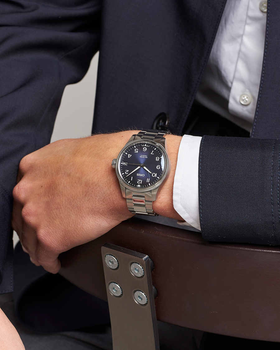 Herr | Oris Big Crown Propilot Date 41mm Blue | Oris | Big Crown Propilot Date 41mm Blue