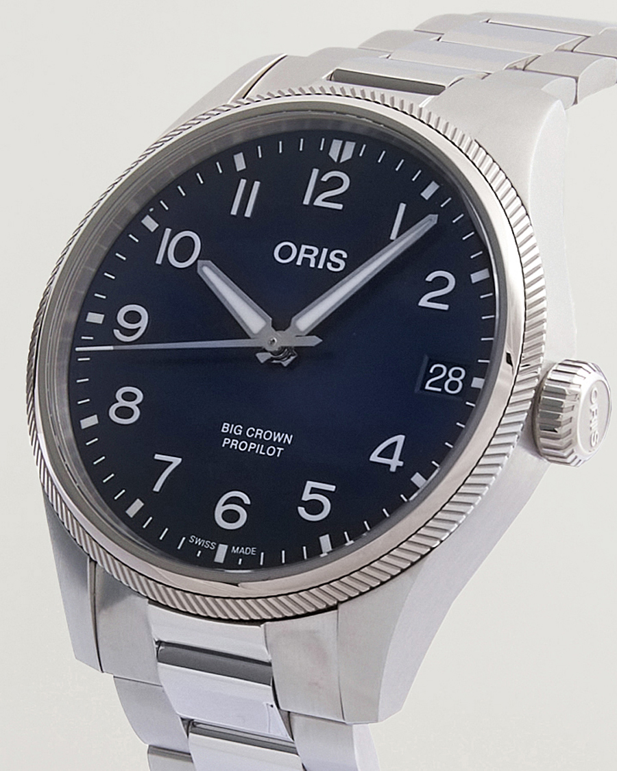 Herr | Oris Big Crown Propilot Date 41mm Blue | Oris | Big Crown Propilot Date 41mm Blue