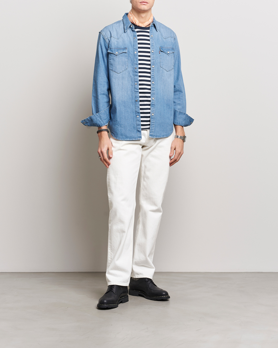 Herr | Skjortor | Levi's | Barstow Western Standard Shirt Light Blue
