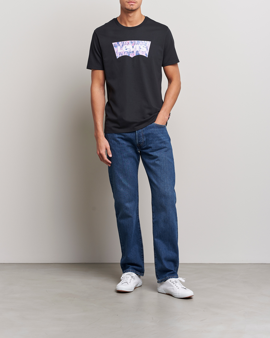 Herr | T-Shirts | Levi's | Crew Neck Graphic T-shirt Black
