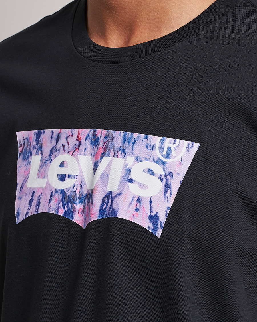 Herr | T-Shirts | Levi's | Crew Neck Graphic T-shirt Black