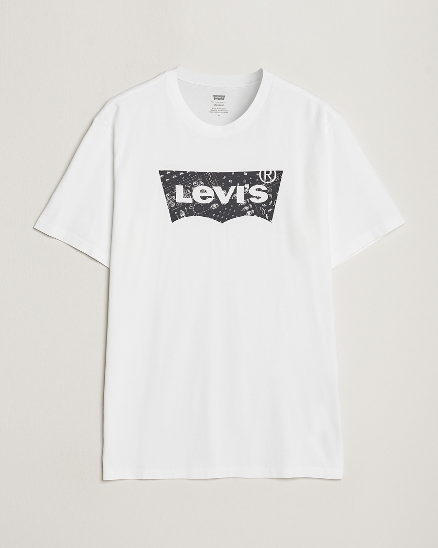 Herr | T-Shirts | Levi's | Crew Neck Graphic T-shirt White