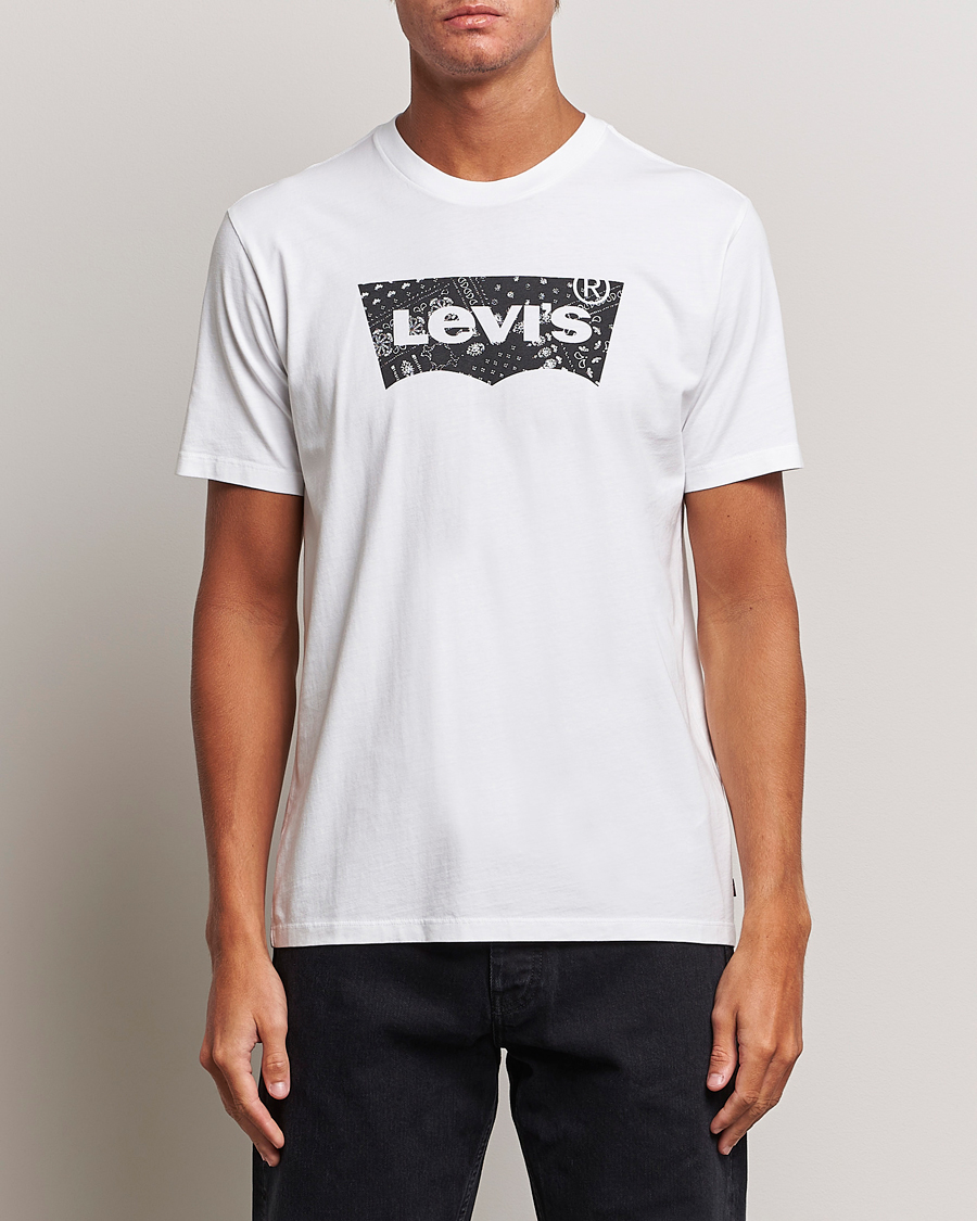 Herr |  | Levi's | Crew Neck Graphic T-shirt White