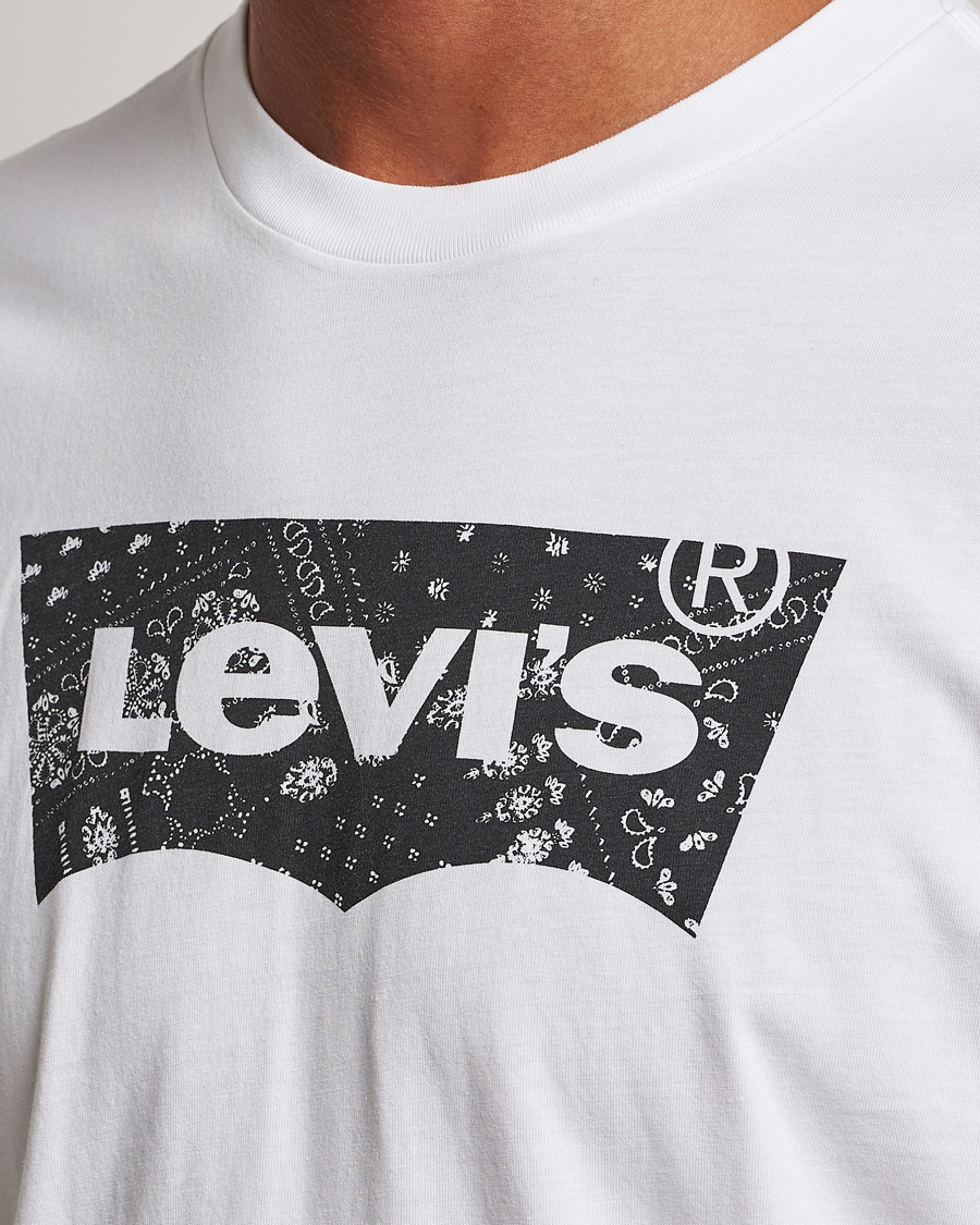 Herr | T-Shirts | Levi's | Crew Neck Graphic T-shirt White