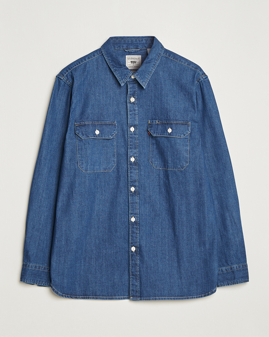 Herr | Skjortor | Levi's | Jackson Worker Shirt Sterling Dark Wash
