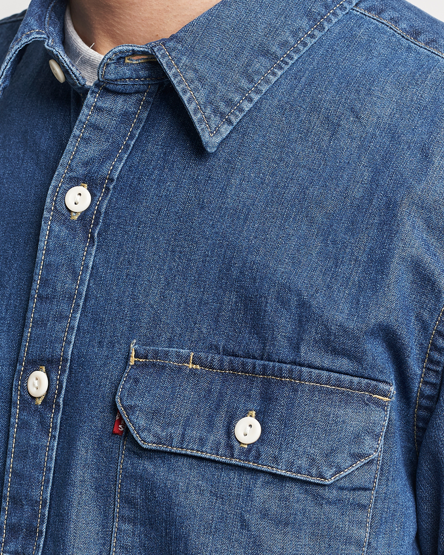Herr | Skjortor | Levi's | Jackson Worker Shirt Sterling Dark Wash