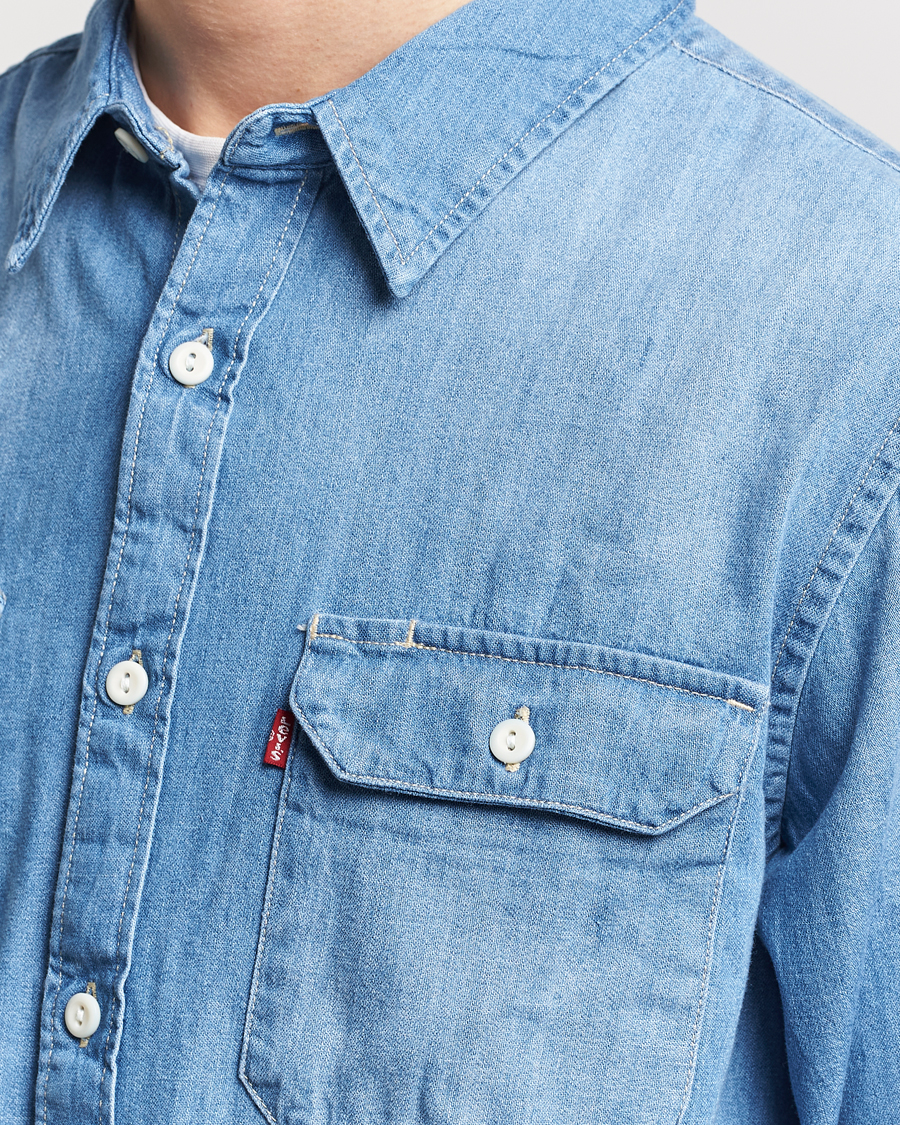 Herr | Skjortor | Levi's | Jackson Worker Shirt Franklin Light Wash