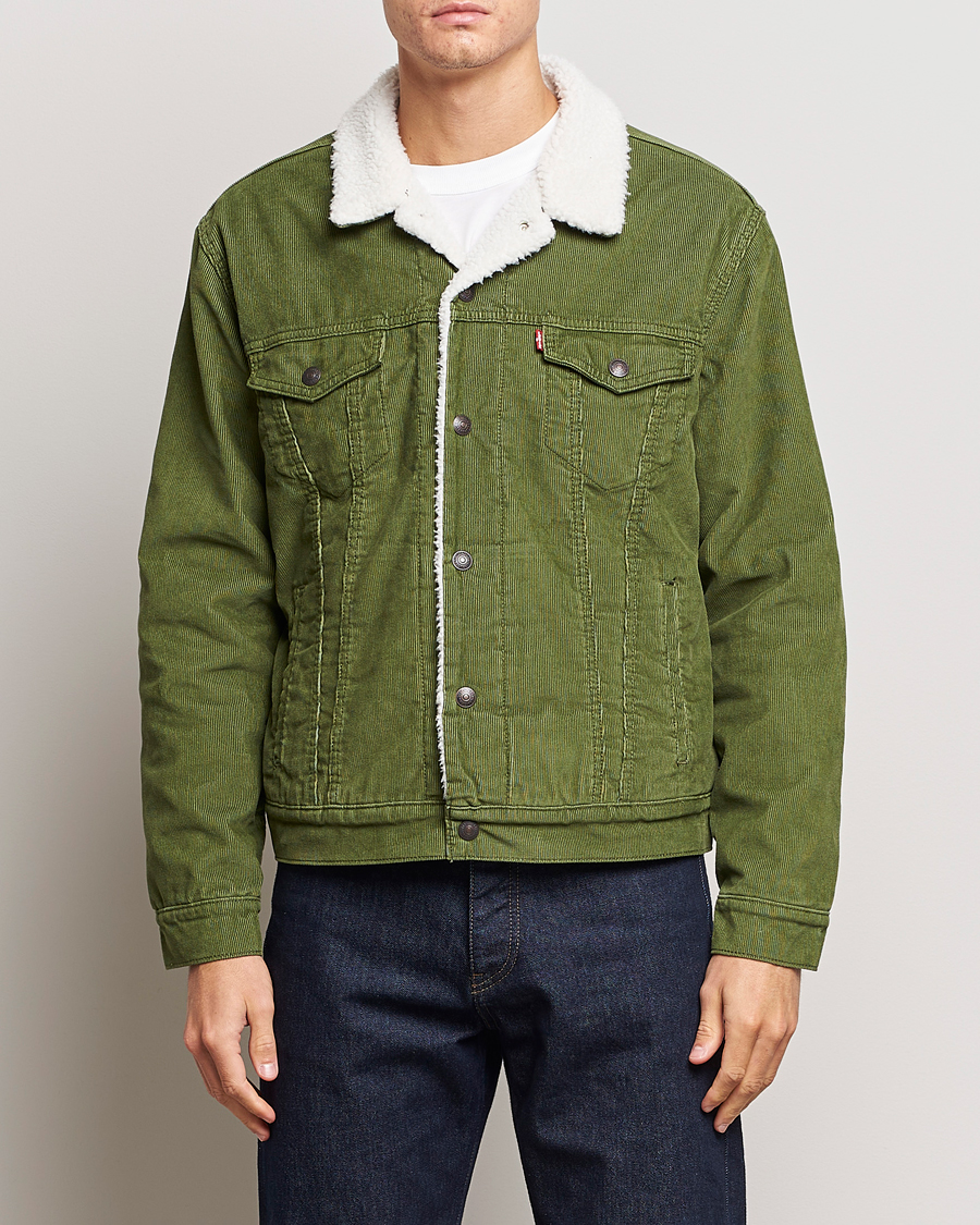 Herr | Levi's | Levi's | Type III Sherpa Trucker Sea Moss