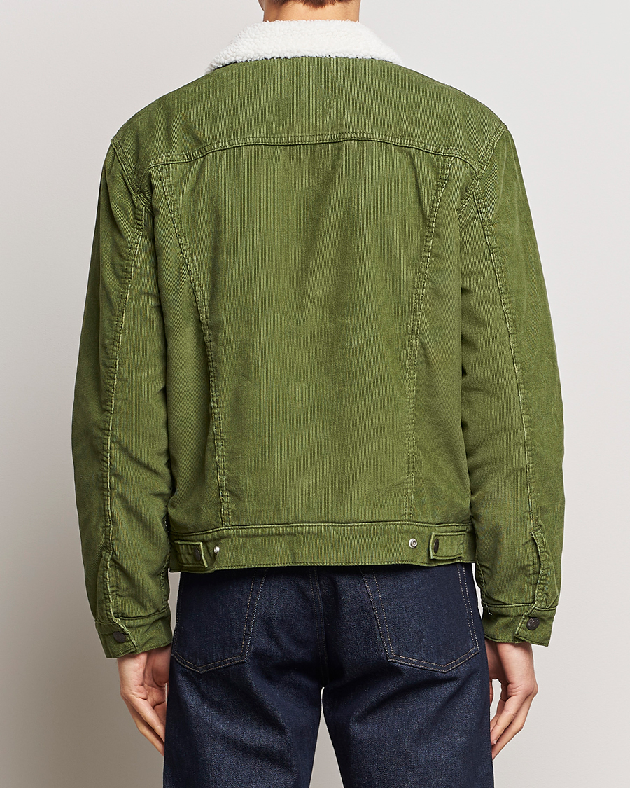 Herr | Jackor | Levi's | Type III Sherpa Trucker Sea Moss