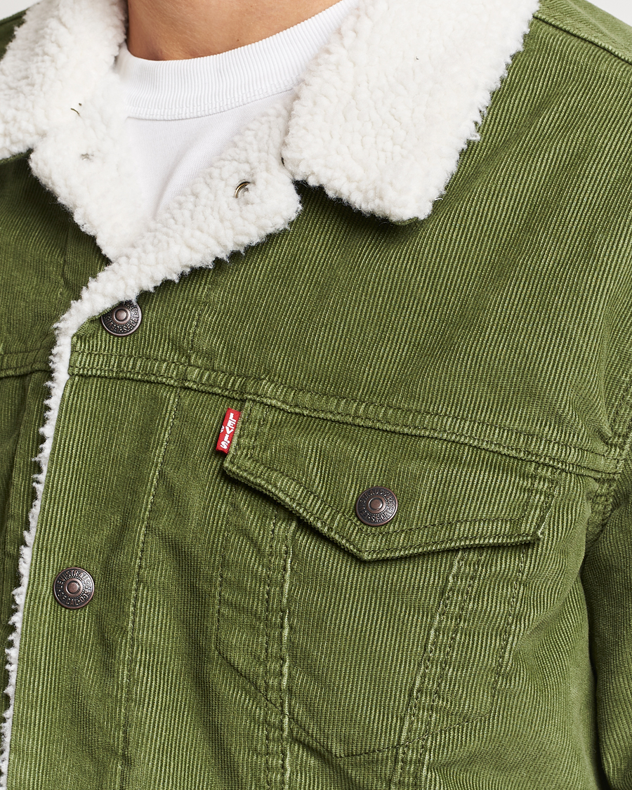 Herr | Jackor | Levi's | Type III Sherpa Trucker Sea Moss