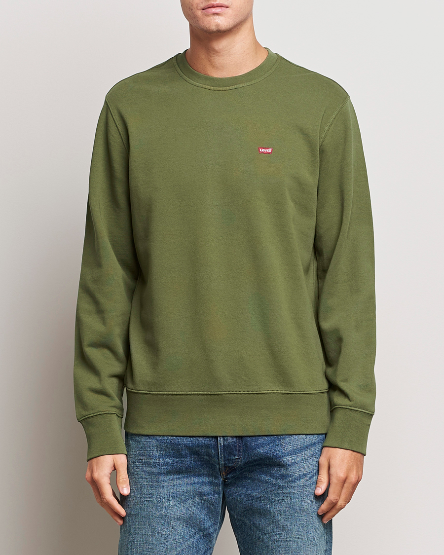 Herr |  | Levi's | Original Crew Neck Sweatshirt Sea Moss