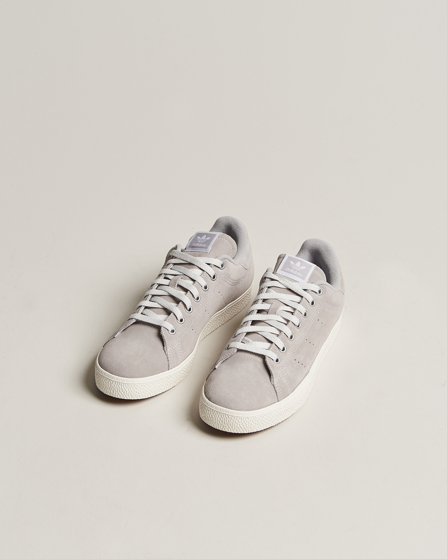 Herr | adidas Originals | adidas Originals | Stan Smith Suede B-Side Sneaker Grey