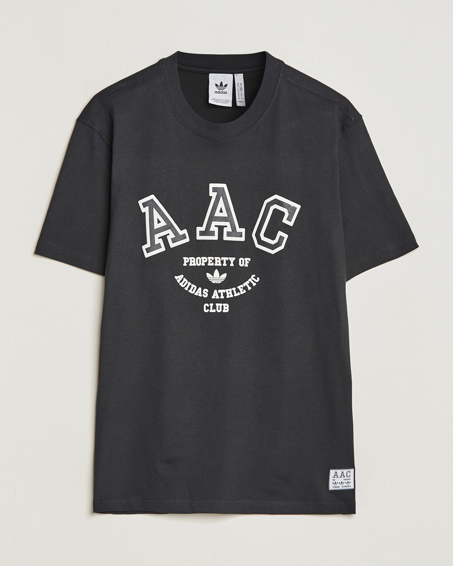 Herr |  | adidas Originals | Hack Logo Crew Neck T-Shirt Black