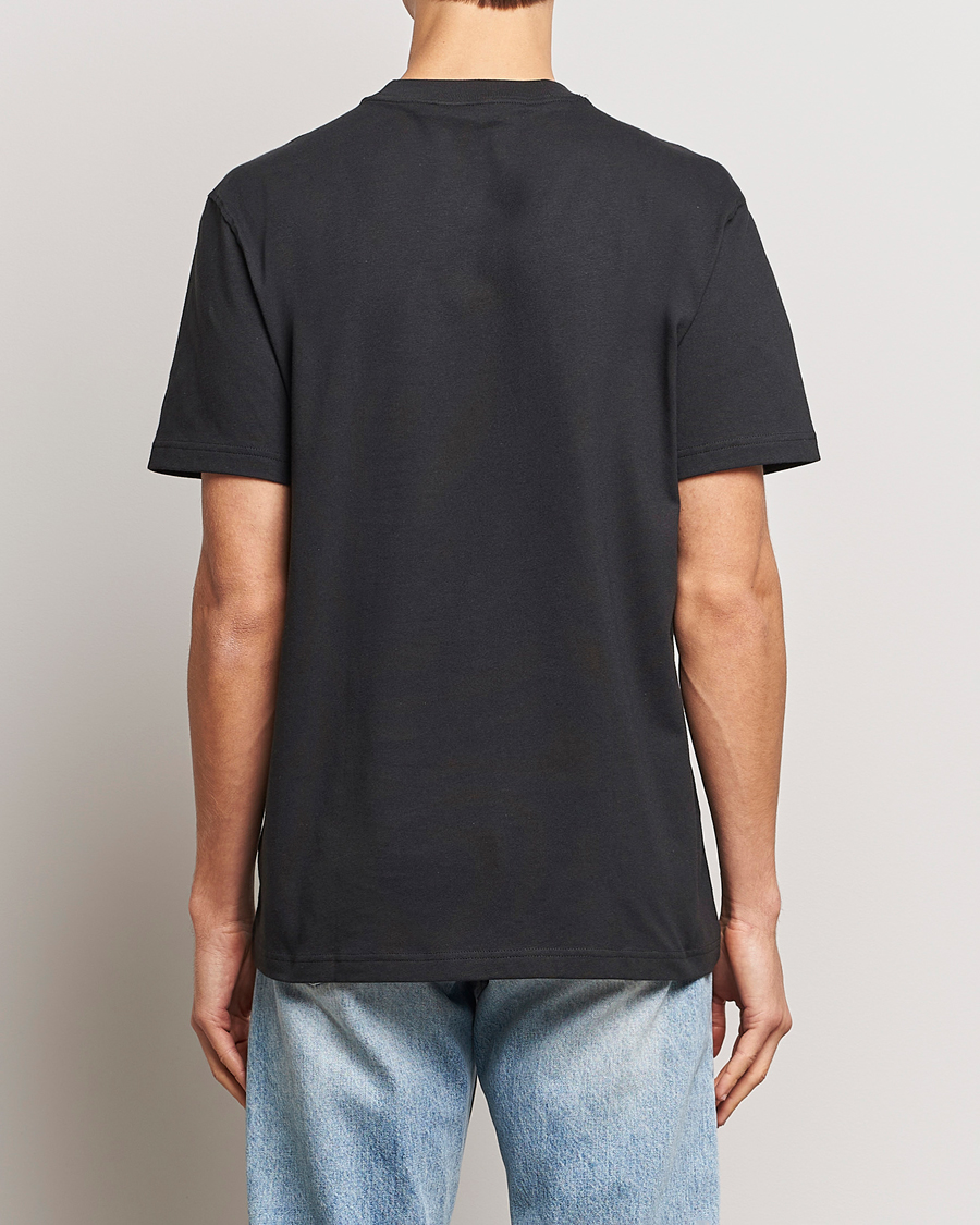 Herr | T-Shirts | adidas Originals | Hack Logo Crew Neck T-Shirt Black