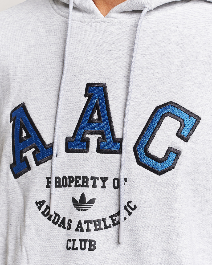 Herr | Tröjor | adidas Originals | Hack Logo Hoodie Light Grey