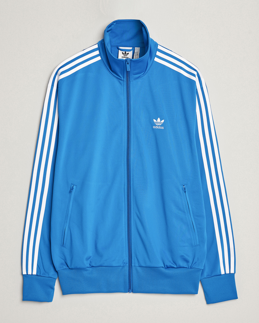 Herr | Tröjor | adidas Originals | Firebird Full Zip Blue