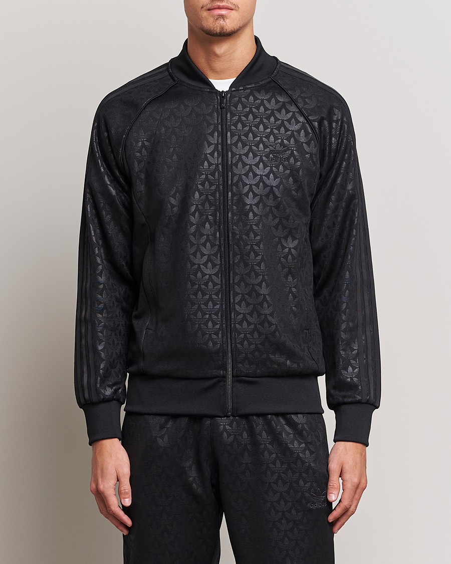 Herr | Tröjor | adidas Originals | Monogram Full Zip Black