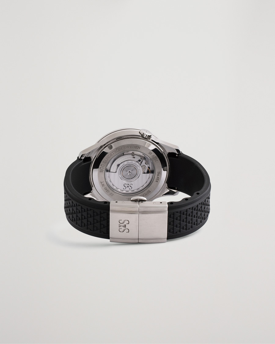 Herr | Sjöö Sandström Pre-Owned Royal Steel Worldtimer 41mm SS-1841-WT | Sjöö Sandström Pre-Owned | Royal Steel Worldtimer 41mm SS-1841-WT